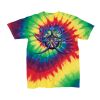 Youth Multi-Color Spiral Tie-Dyed T-Shirt Thumbnail