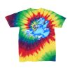 Youth Multi-Color Spiral Tie-Dyed T-Shirt Thumbnail