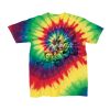 Youth Multi-Color Spiral Tie-Dyed T-Shirt Thumbnail