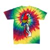 Youth Multi-Color Spiral Tie-Dyed T-Shirt Thumbnail