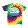 Youth Multi-Color Spiral Tie-Dyed T-Shirt Thumbnail