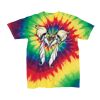 Youth Multi-Color Spiral Tie-Dyed T-Shirt Thumbnail