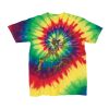 Youth Multi-Color Spiral Tie-Dyed T-Shirt Thumbnail