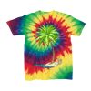 Youth Multi-Color Spiral Tie-Dyed T-Shirt Thumbnail