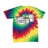 Youth Multi-Color Spiral Tie-Dyed T-Shirt Thumbnail