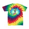 Youth Multi-Color Spiral Tie-Dyed T-Shirt Thumbnail