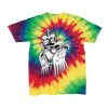 Youth Multi-Color Spiral Tie-Dyed T-Shirt Thumbnail