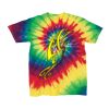 Youth Multi-Color Spiral Tie-Dyed T-Shirt Thumbnail