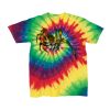 Youth Multi-Color Spiral Tie-Dyed T-Shirt Thumbnail