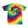 Youth Multi-Color Spiral Tie-Dyed T-Shirt Thumbnail