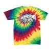 Youth Multi-Color Spiral Tie-Dyed T-Shirt Thumbnail