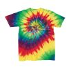 Youth Multi-Color Spiral Tie-Dyed T-Shirt Thumbnail