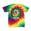 Youth Multi-Color Spiral Tie-Dyed T-Shirt Thumbnail