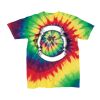 Youth Multi-Color Spiral Tie-Dyed T-Shirt Thumbnail