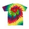 Youth Multi-Color Spiral Tie-Dyed T-Shirt Thumbnail