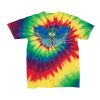 Youth Multi-Color Spiral Tie-Dyed T-Shirt Thumbnail