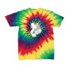 Youth Multi-Color Spiral Tie-Dyed T-Shirt Thumbnail