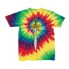 Youth Multi-Color Spiral Tie-Dyed T-Shirt Thumbnail