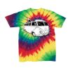 Youth Multi-Color Spiral Tie-Dyed T-Shirt Thumbnail