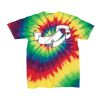Youth Multi-Color Spiral Tie-Dyed T-Shirt Thumbnail