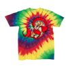 Youth Multi-Color Spiral Tie-Dyed T-Shirt Thumbnail