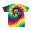 Youth Multi-Color Spiral Tie-Dyed T-Shirt Thumbnail