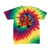 Youth Multi-Color Spiral Tie-Dyed T-Shirt Thumbnail