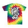 Youth Multi-Color Spiral Tie-Dyed T-Shirt Thumbnail
