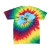 Youth Multi-Color Spiral Tie-Dyed T-Shirt Thumbnail