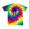 Youth Multi-Color Spiral Tie-Dyed T-Shirt Thumbnail