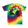 Youth Multi-Color Spiral Tie-Dyed T-Shirt Thumbnail