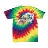 Youth Multi-Color Spiral Tie-Dyed T-Shirt Thumbnail