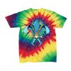 Youth Multi-Color Spiral Tie-Dyed T-Shirt Thumbnail