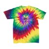 Youth Multi-Color Spiral Tie-Dyed T-Shirt Thumbnail