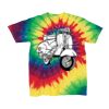 Youth Multi-Color Spiral Tie-Dyed T-Shirt Thumbnail
