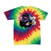 Youth Multi-Color Spiral Tie-Dyed T-Shirt Thumbnail