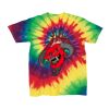 Youth Multi-Color Spiral Tie-Dyed T-Shirt Thumbnail
