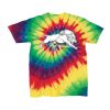 Youth Multi-Color Spiral Tie-Dyed T-Shirt Thumbnail