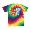 Youth Multi-Color Spiral Tie-Dyed T-Shirt Thumbnail