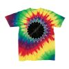 Youth Multi-Color Spiral Tie-Dyed T-Shirt Thumbnail