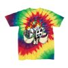 Youth Multi-Color Spiral Tie-Dyed T-Shirt Thumbnail