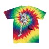 Youth Multi-Color Spiral Tie-Dyed T-Shirt Thumbnail