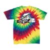 Youth Multi-Color Spiral Tie-Dyed T-Shirt Thumbnail