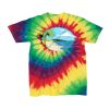 Youth Multi-Color Spiral Tie-Dyed T-Shirt Thumbnail