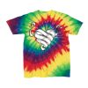 Youth Multi-Color Spiral Tie-Dyed T-Shirt Thumbnail