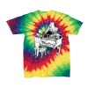 Youth Multi-Color Spiral Tie-Dyed T-Shirt Thumbnail