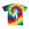 Youth Multi-Color Spiral Tie-Dyed T-Shirt Thumbnail