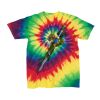Youth Multi-Color Spiral Tie-Dyed T-Shirt Thumbnail