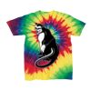 Youth Multi-Color Spiral Tie-Dyed T-Shirt Thumbnail