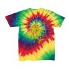 Youth Multi-Color Spiral Tie-Dyed T-Shirt Thumbnail